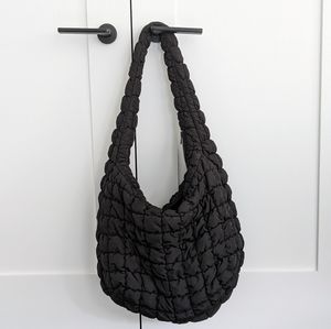 COS NWOT Oversized Quilted Bag Black